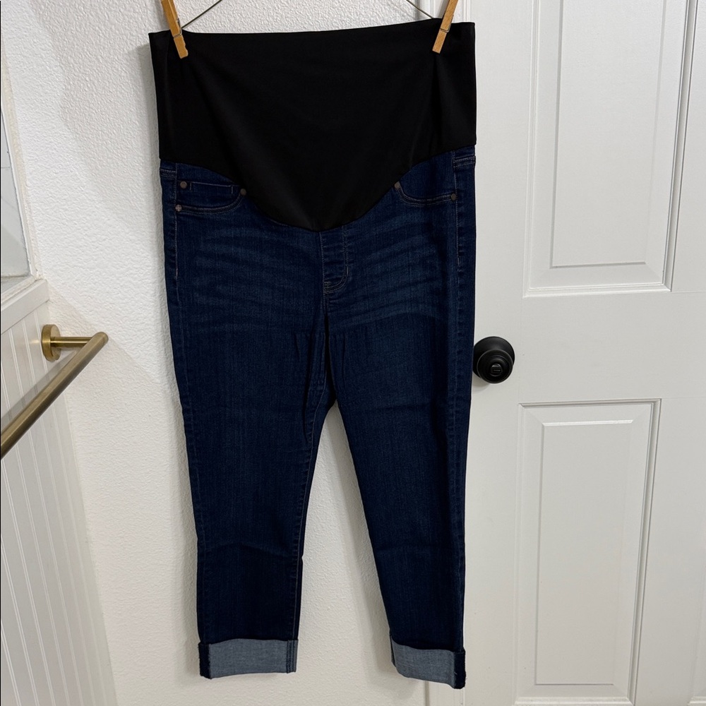Liverpool Belinda Maternity Skinny Crop Jean